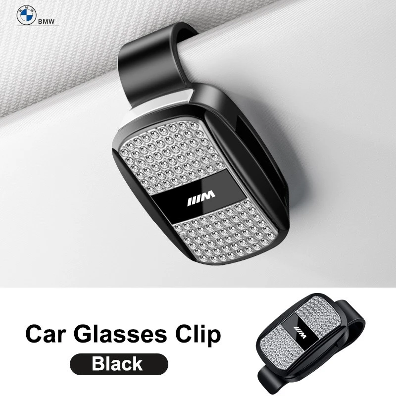 Diamond Glasses Clip Car Sun Visor Eyeglasses Storage Holder For BMW M M3 M5 X1 X3 X5 X6 E46 E39 E36 E60 Interior Accessories
Diamond Glasses Clip Car Sun Visor Eyeglasses Storage Holder For BMW M M3 M5 X1 X3 X5 X6 E46 E39 E36 E60 Interior Accessories
