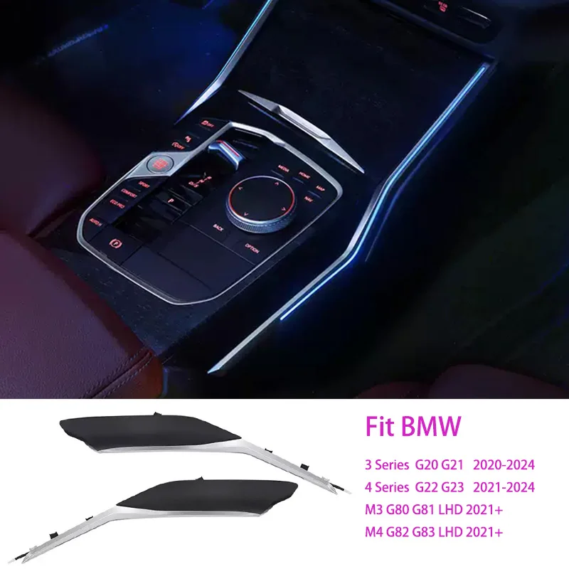 Upgraded LED Interior Ambient Lighting Kit for BMW 3 Series G20 G22 G80 G82, Center Console Saddle Decoration, Wireless Remote C
Upgraded LED Interior Ambient Lighting Kit for BMW 3 Series G20 G22 G80 G82, Center Console Saddle Decoration, Wireless Remote C