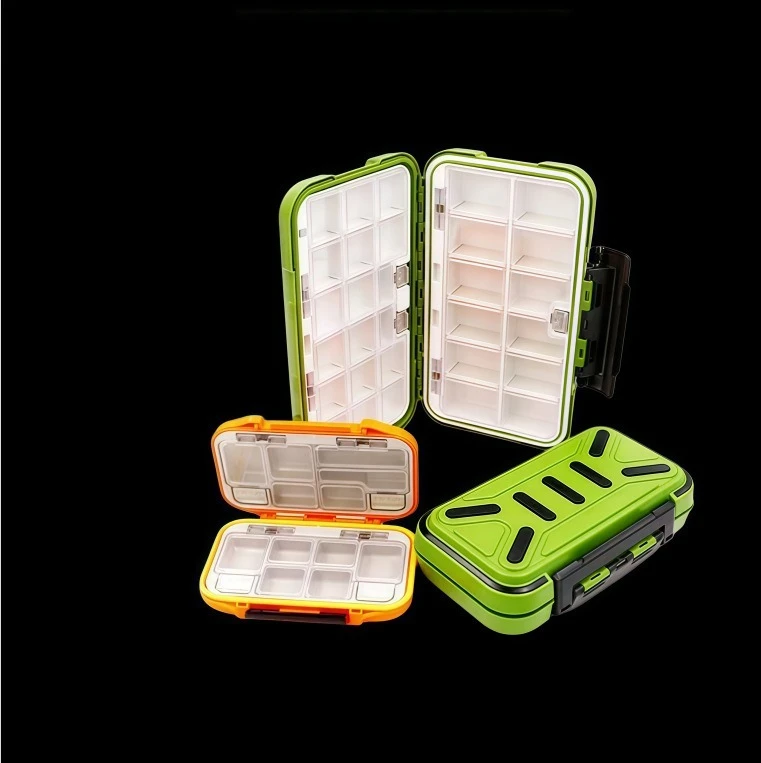 Lure Fishing Hook Line Set Tool Box Fishing Storage Box Outdoor Portable Rock Fishing Box Fishing Tackle Storage Box