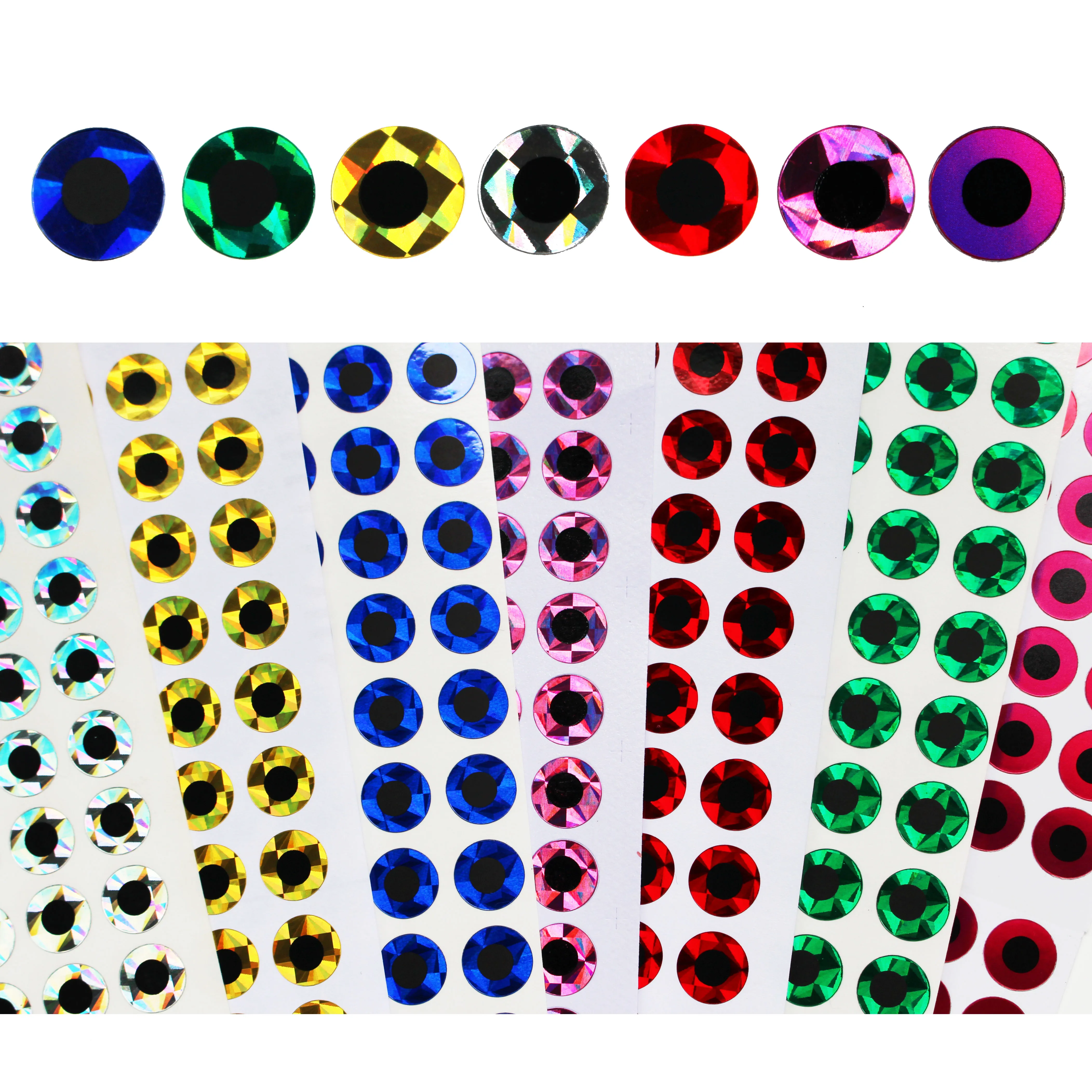 Tigofly 550 pcs 7 Colors 2D Fish Eyes 10mm Sticky Fishing Lure Realistic DIY Crafts for Hooks Baits Fly Tying Materials
Tigofly 550 pcs 7 Colors 2D Fish Eyes 10mm Sticky Fishing Lure Realistic DIY Crafts for Hooks Baits Fly Tying Materials