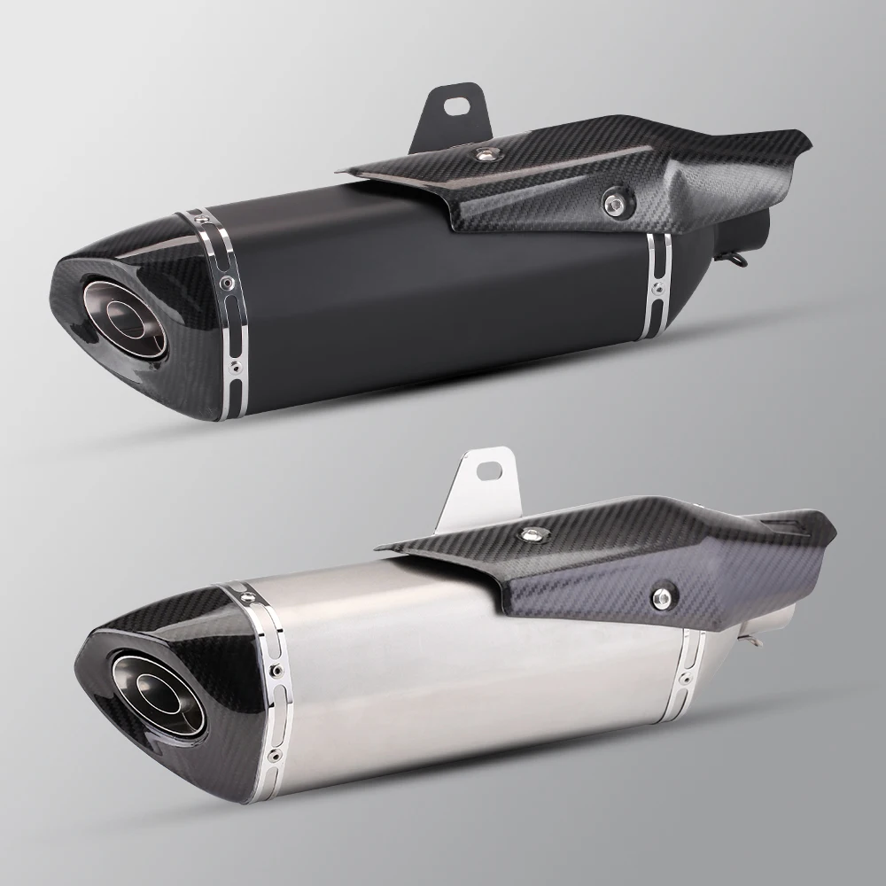 51mm Universal Motorcycle Exhaust Muffler Pipe Escape Moto For Ak R1 CBR500R R6 X-ADV750 Z900 Bike Cover
51mm Universal Motorcycle Exhaust Muffler Pipe Escape Moto For Ak R1 CBR500R R6 X-ADV750 Z900 Bike Cover