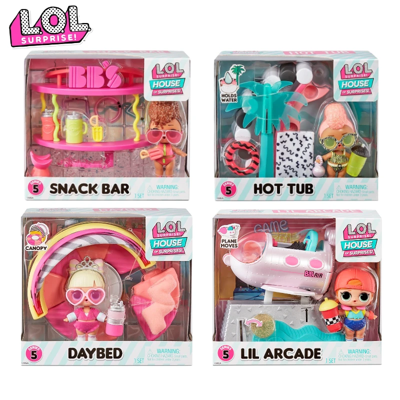 In Stock L.O.L. Surprise! Surprise Dolls Demolition Balls Trendy Furniture Sets Toys Girls Dolls Children's Toys Birthday Gifts
In Stock L.O.L. Surprise! Surprise Dolls Demolition Balls Trendy Furniture Sets Toys Girls Dolls Children's Toys Birthday Gifts