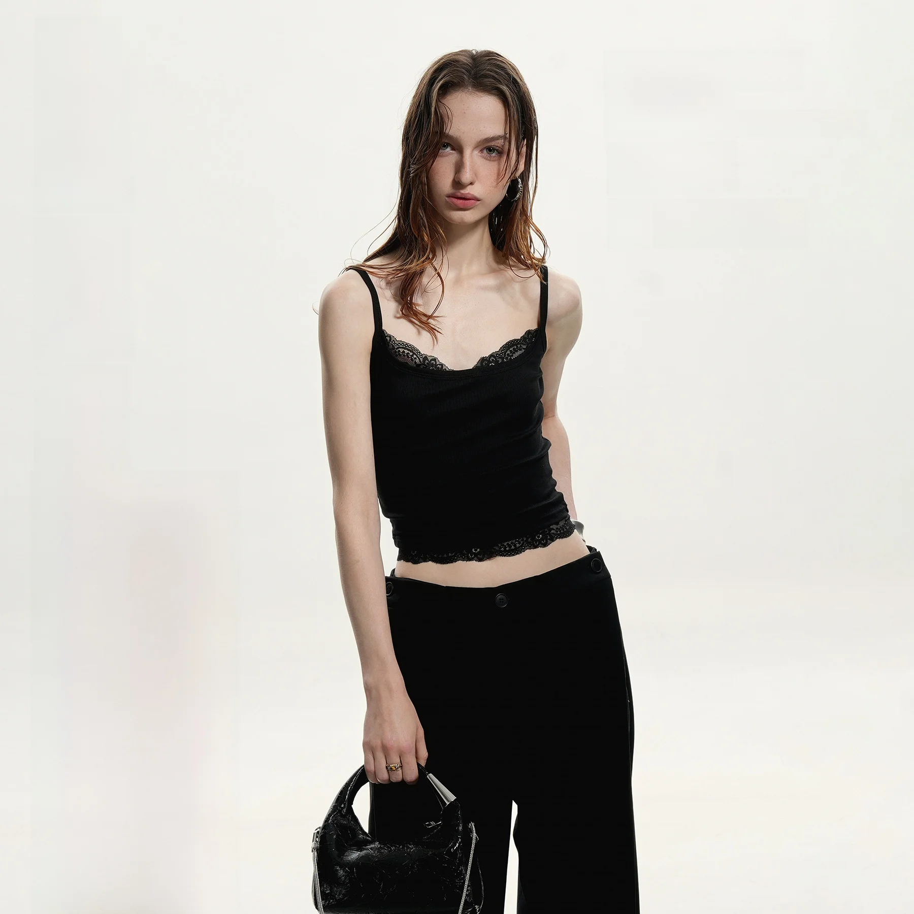 Cool Sensation Ice Skin Utopia Silk Wood Fiber High-End Design Lace Strapl Basic Tube Top Vest Knitted Knitwear
Cool Sensation Ice Skin Utopia Silk Wood Fiber High-End Design Lace Strapl Basic Tube Top Vest Knitted Knitwear