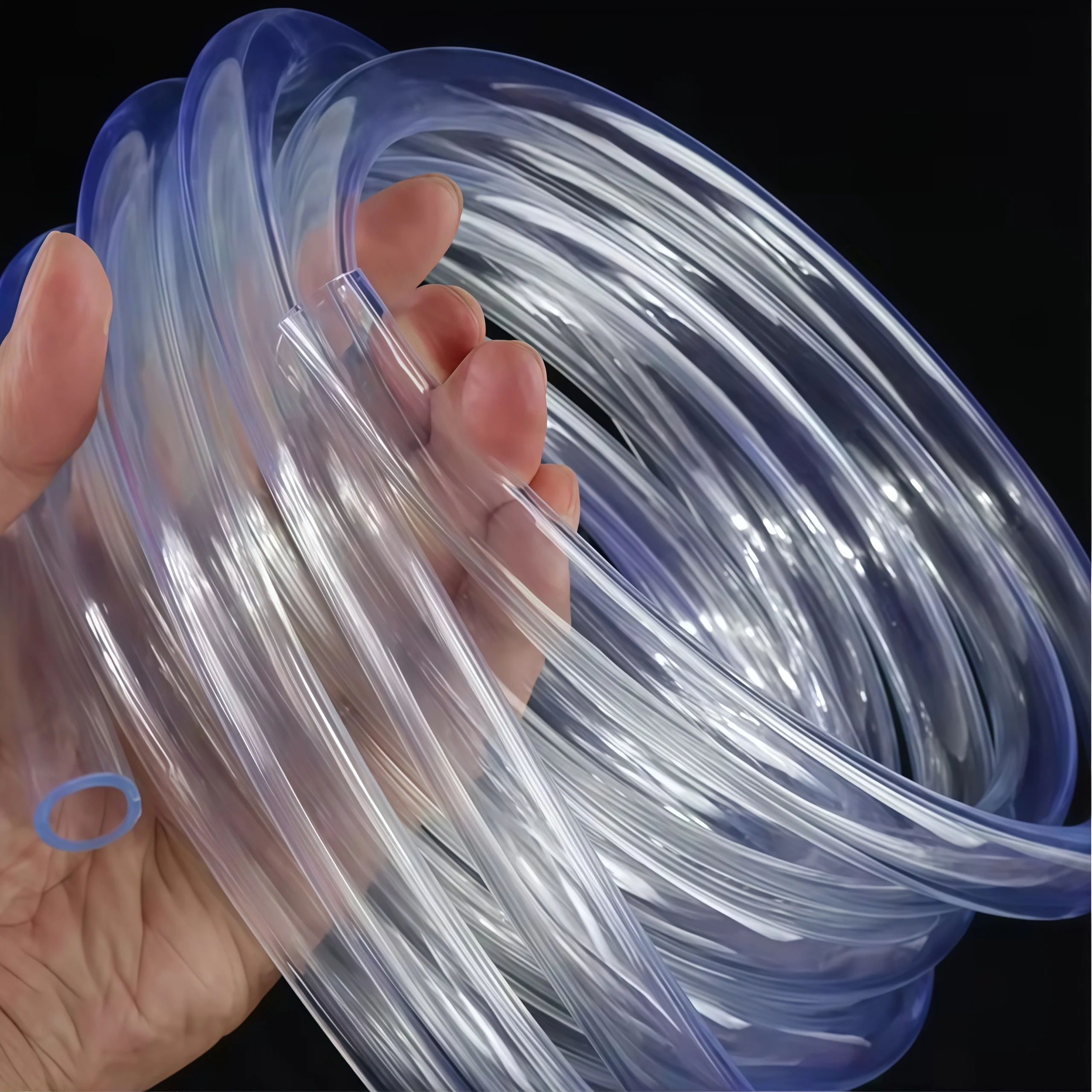 Transparent Food Grade Silicone Tube Flexible Rubber Hose for Garden Aquarium Soft Aquatic Tubing Pipe in Sizes 2-12
Transparent Food Grade Silicone Tube Flexible Rubber Hose for Garden Aquarium Soft Aquatic Tubing Pipe in Sizes 2-12