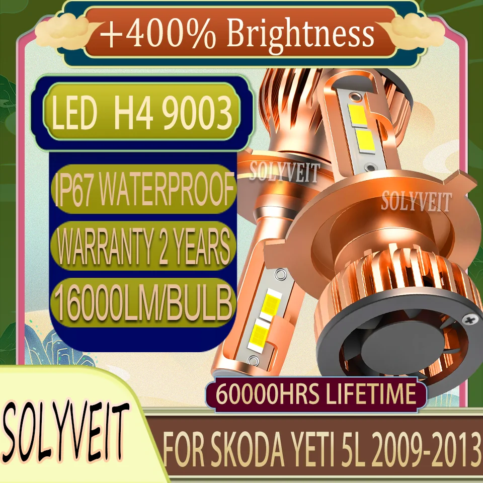 Night Visibility Simple Installation Waterproof Construction High Low Beam Headlight For Skoda Yeti 5L 2009 2010 2011 2012 2013
Night Visibility Simple Installation Waterproof Construction High Low Beam Headlight For Skoda Yeti 5L 2009 2010 2011 2012 2013
