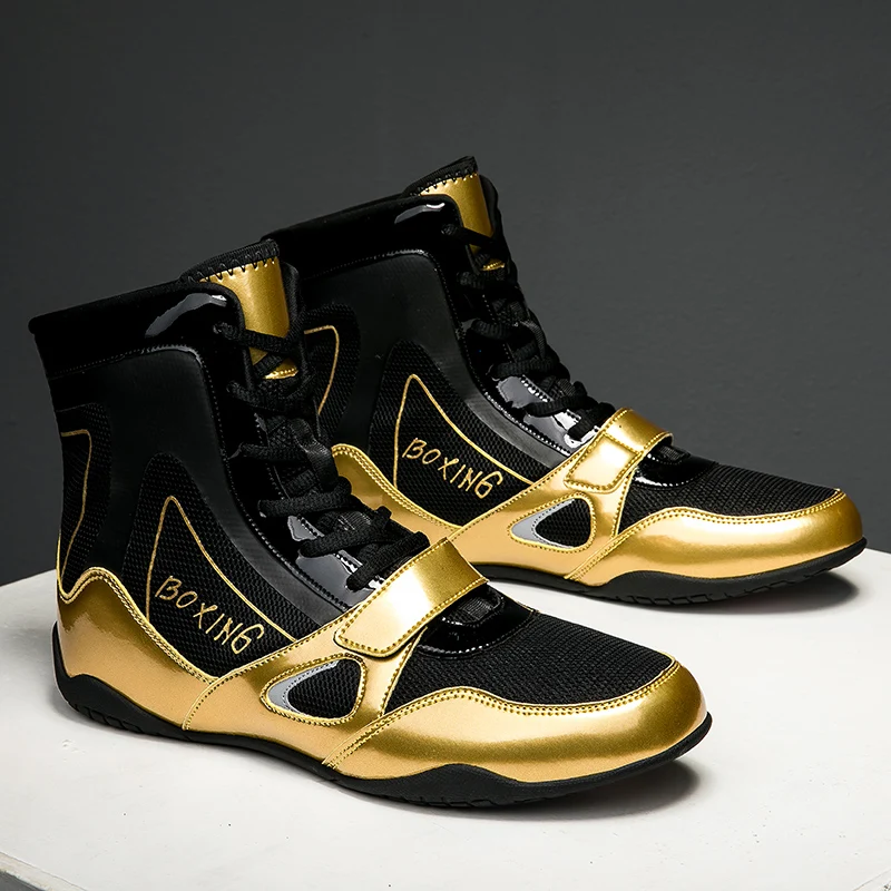 Men New Boxing Shoes Combat Athletic Fitness Outdoor Breathable Male Brand Lightweight Professional Top Quality Wrestling Shoes
Men New Boxing Shoes Combat Athletic Fitness Outdoor Breathable Male Brand Lightweight Professional Top Quality Wrestling Shoes