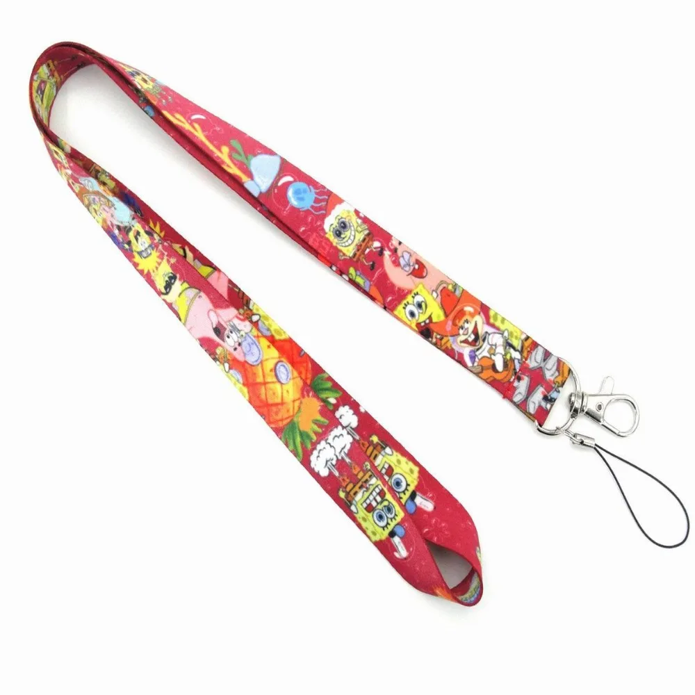 SpongeBob Lanyard Long Neck Strap for ID Card Keychain Cute Classic Anime Pattern Soft Durable Universal Lanyard for Students
SpongeBob Lanyard Long Neck Strap for ID Card Keychain Cute Classic Anime Pattern Soft Durable Universal Lanyard for Students