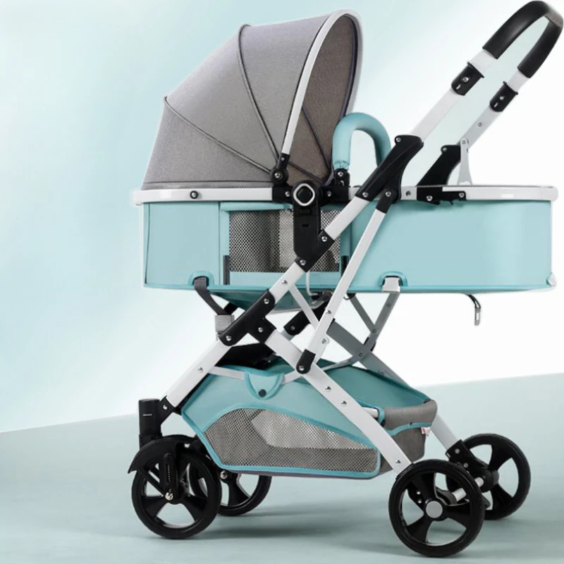 High-View Convertible Baby Stroller with Bassinet, Reversible Lightweight Foldable Design for Infants, Compact Pushchair
High-View Convertible Baby Stroller with Bassinet, Reversible Lightweight Foldable Design for Infants, Compact Pushchair