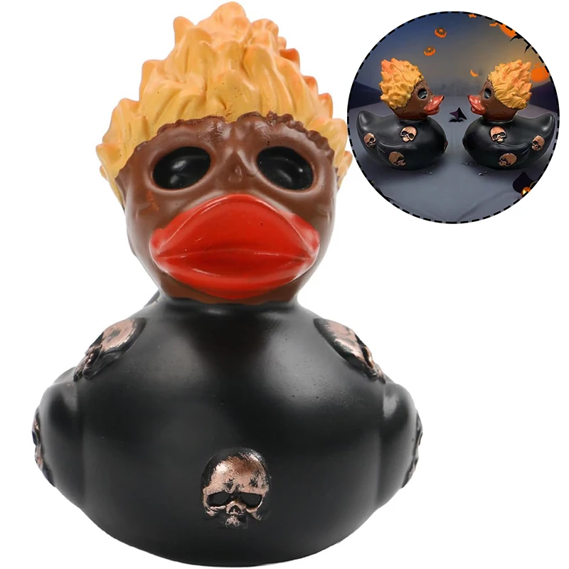 Resin Halloween Duck Ornament Statue Creative Portable Animal Figurine Funny Exquisite Duck Sculptures Party Props
Resin Halloween Duck Ornament Statue Creative Portable Animal Figurine Funny Exquisite Duck Sculptures Party Props
