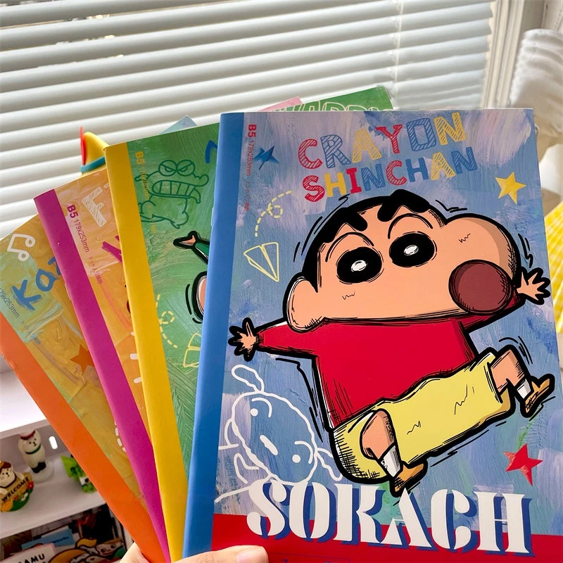 Cartoon B5 Notebook School Students Note Book Cute Crayon Shin chan Printed Planner Journal Diary Notebooks Anime Fans Gifts
Cartoon B5 Notebook School Students Note Book Cute Crayon Shin chan Printed Planner Journal Diary Notebooks Anime Fans Gifts