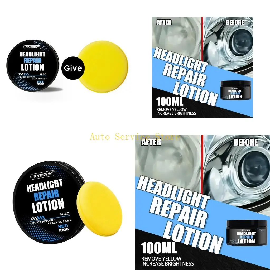 462A Automotive Light Lens Remove Oxidation Scratches Cleaner Polish 100G
462A Automotive Light Lens Remove Oxidation Scratches Cleaner Polish 100G
