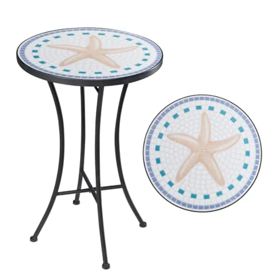 Складной круглый столик-подставка для растений Mosaic Outdoor, 14 дюймов, для патио, сада, двора, балкона, веранды, а также как приставной/декоративный столик для гостиной
Складной круглый столик-подставка для растений Mosaic Outdoor, 14 дюймов, для патио, сада, двора, балкона, веранды, а также как приставной/декоративный столик для гостиной