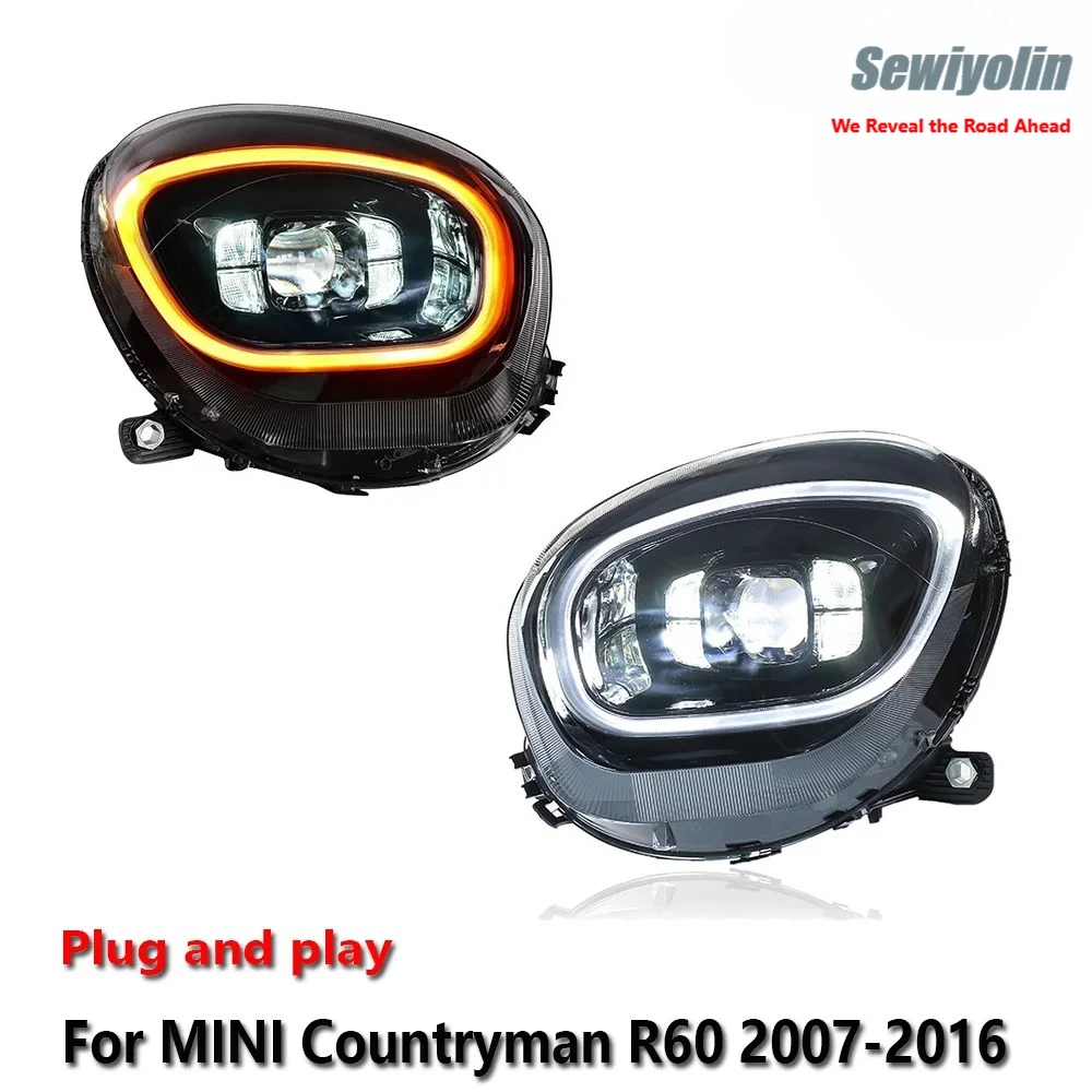 Car LED Headlight Parts For MINI Countryman R60 2007-2016 Fog DRL Brake Turn Signal Lamp Plug And Play
Car LED Headlight Parts For MINI Countryman R60 2007-2016 Fog DRL Brake Turn Signal Lamp Plug And Play