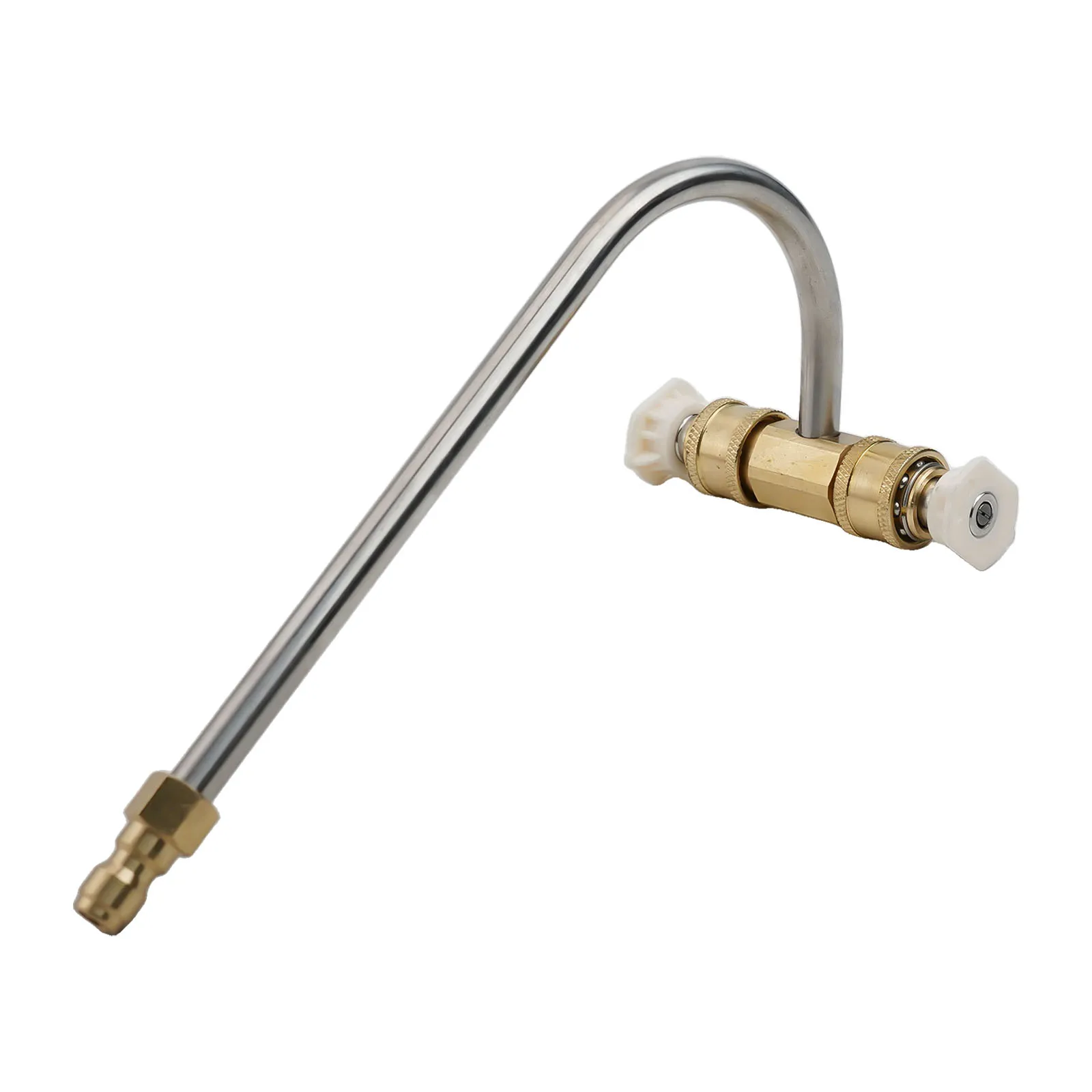 Pressure Washer Gutter Cleaner Accessories Parts 1/4 Inch Washer With 4 Nozzles Attachment Practical To Use. Practical to use.
Pressure Washer Gutter Cleaner Accessories Parts 1/4 Inch Washer With 4 Nozzles Attachment Practical To Use. Practical to use.