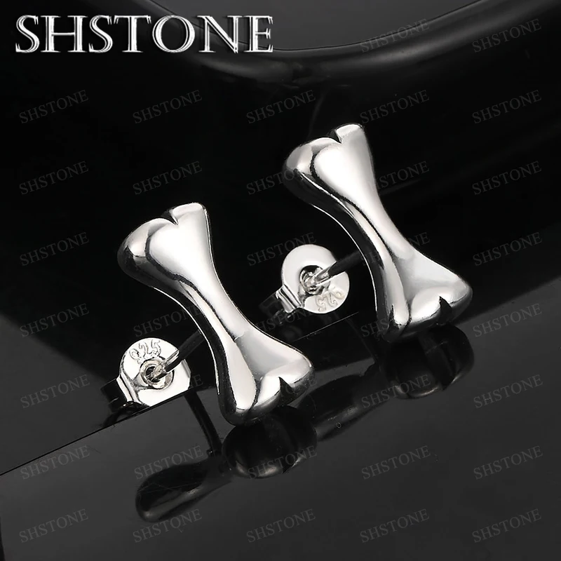 Fashion 925 Sterling Silver Stud Earrings For Women Man Engagement Wedding Party Jewelry Birthday Gift Silver Accessories
Fashion 925 Sterling Silver Stud Earrings For Women Man Engagement Wedding Party Jewelry Birthday Gift Silver Accessories
