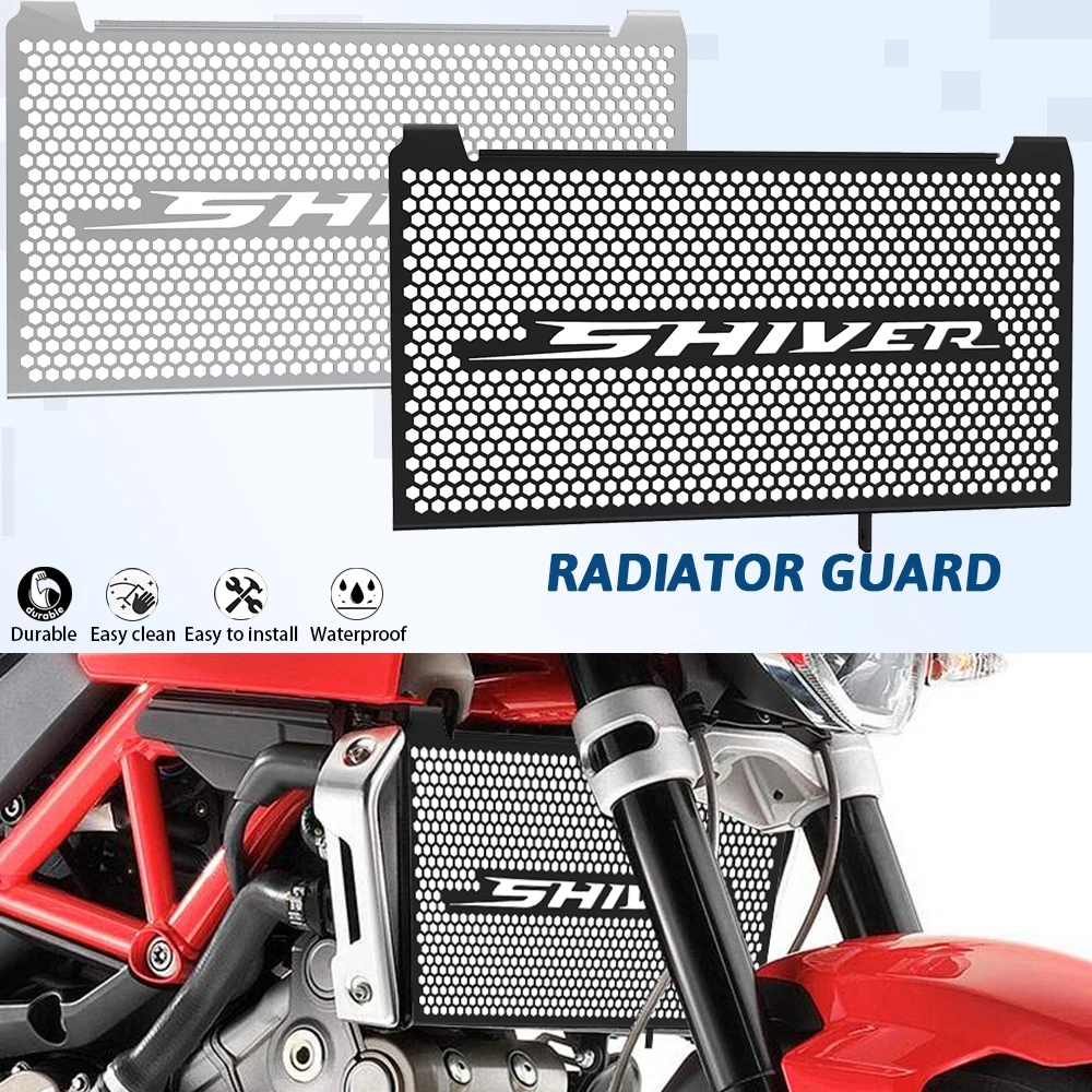 For Aprilia Shiver 750 SL750 SL 750 2007 2008 2009 2010 2011 Radiator Grille Guard Cover Shiver750 2012 2013 2014 2015 2016 2017
For Aprilia Shiver 750 SL750 SL 750 2007 2008 2009 2010 2011 Radiator Grille Guard Cover Shiver750 2012 2013 2014 2015 2016 2017