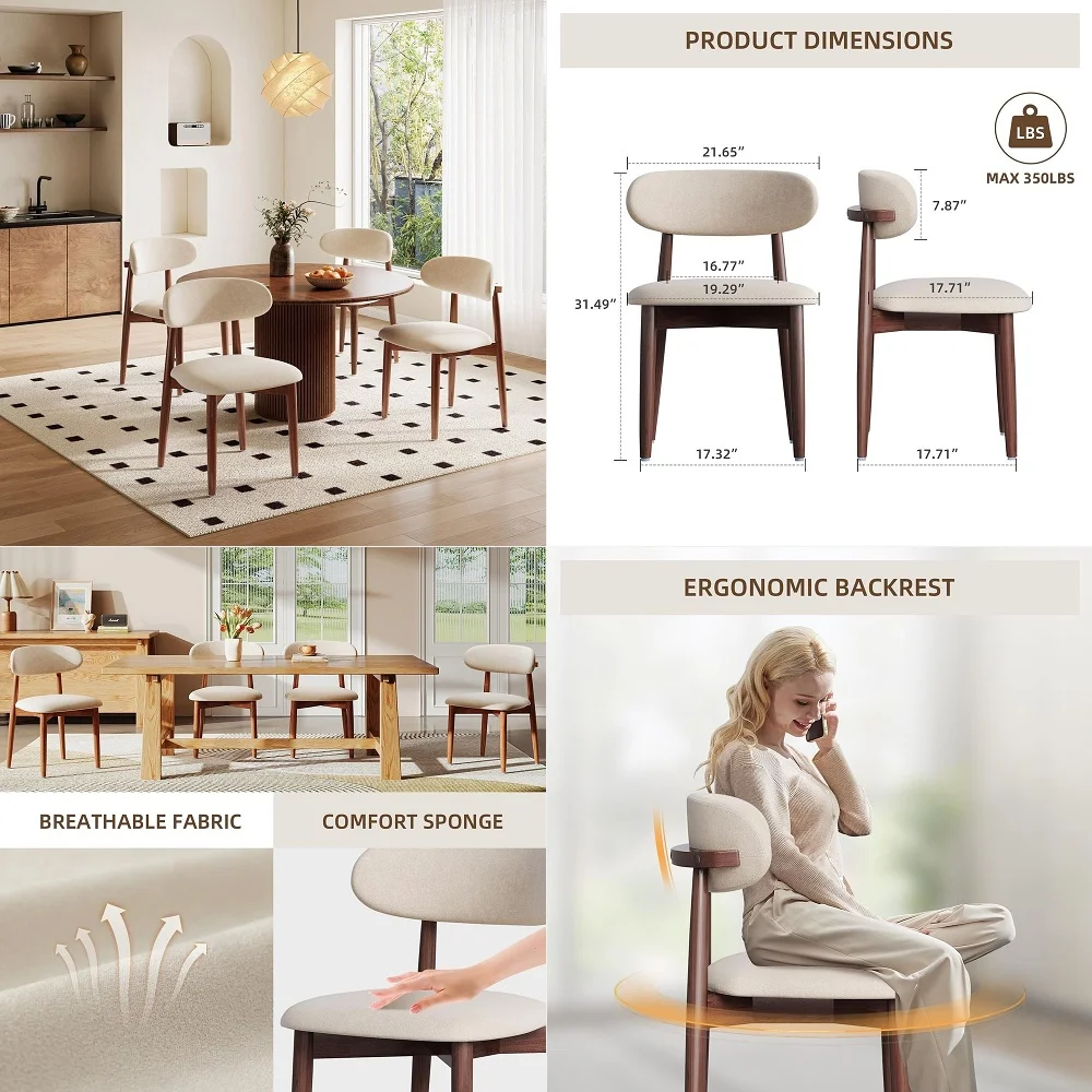 Stools Set of 3, 25 inch Mid Century CounterStools with Walnut Crafts, Bentwood Curved Back, Upholstered Faux Leather, Kitchen
Stools Set of 3, 25 inch Mid Century CounterStools with Walnut Crafts, Bentwood Curved Back, Upholstered Faux Leather, Kitchen