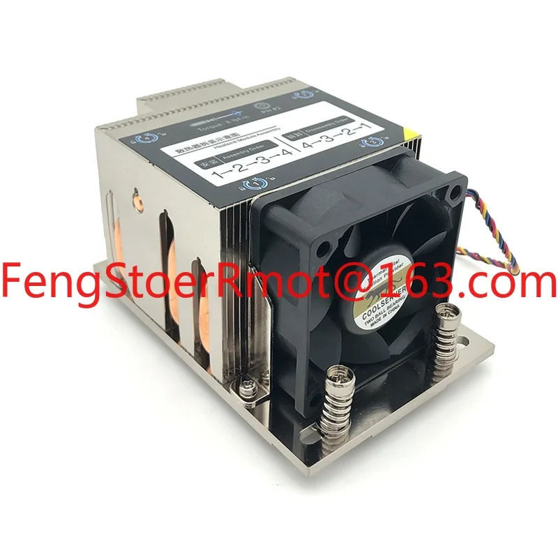 Support SP3 2UP22 AMD Multi-platform CPU Air Cooler Radiator 4 Heat Pipe Cooling Copper Bottom 2u Server Computer TDP 240W
Support SP3 2UP22 AMD Multi-platform CPU Air Cooler Radiator 4 Heat Pipe Cooling Copper Bottom 2u Server Computer TDP 240W