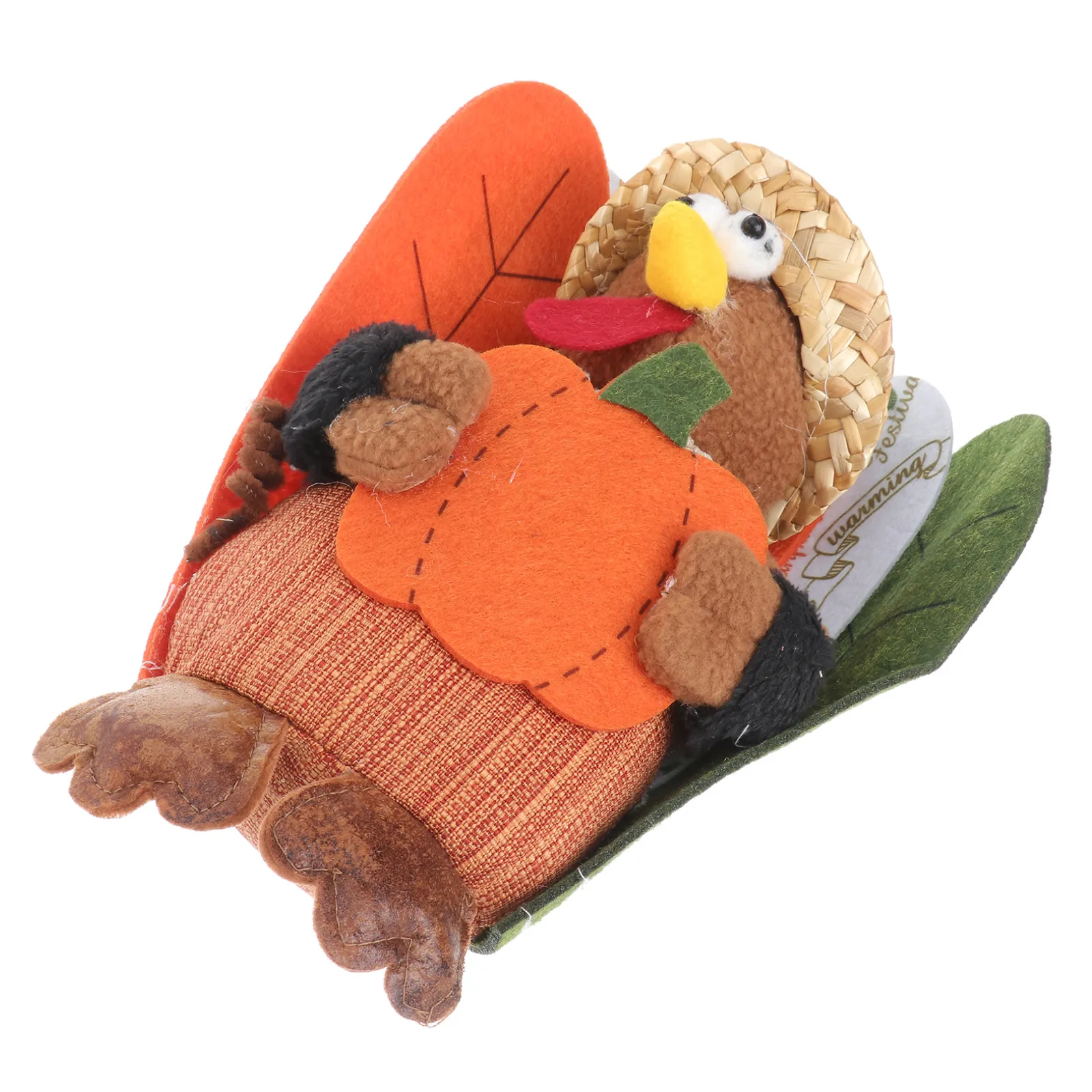 1Pcs Pumpkin Turkey Decoration Creative Lively Fabric Ornament for Home Table Party Festival Seasonal Decor Firecock Decoration
1Pcs Pumpkin Turkey Decoration Creative Lively Fabric Ornament for Home Table Party Festival Seasonal Decor Firecock Decoration