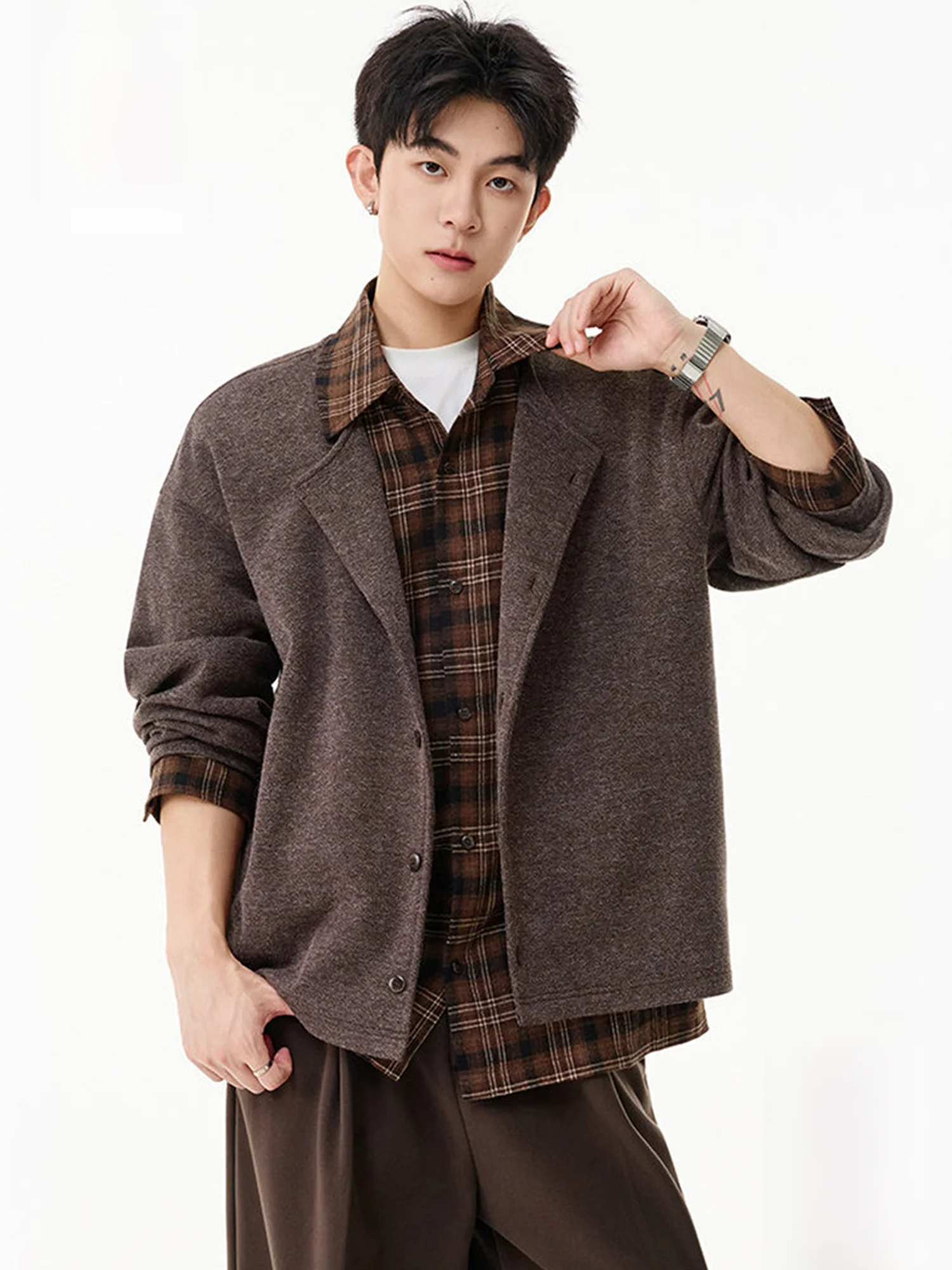 Мужской теплый зимний свитер Paul Frank Heavyweight с эффектом двухслойности, свободного кроя, с воротником, в стиле ретро, с длинными рукавами, кардиган
Мужской теплый зимний свитер Paul Frank Heavyweight с эффектом двухслойности, свободного кроя, с воротником, в стиле ретро, с длинными рукавами, кардиган