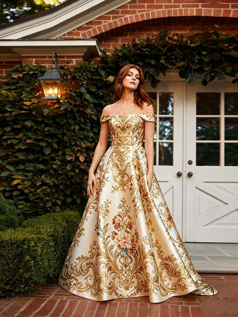 Women Baroque Floral Scroll Printed Dress with Romantic Pink Roses, Sleeveless A-Line Midi Dress for Formal & Casual Occasions
Women Baroque Floral Scroll Printed Dress with Romantic Pink Roses, Sleeveless A-Line Midi Dress for Formal & Casual Occasions