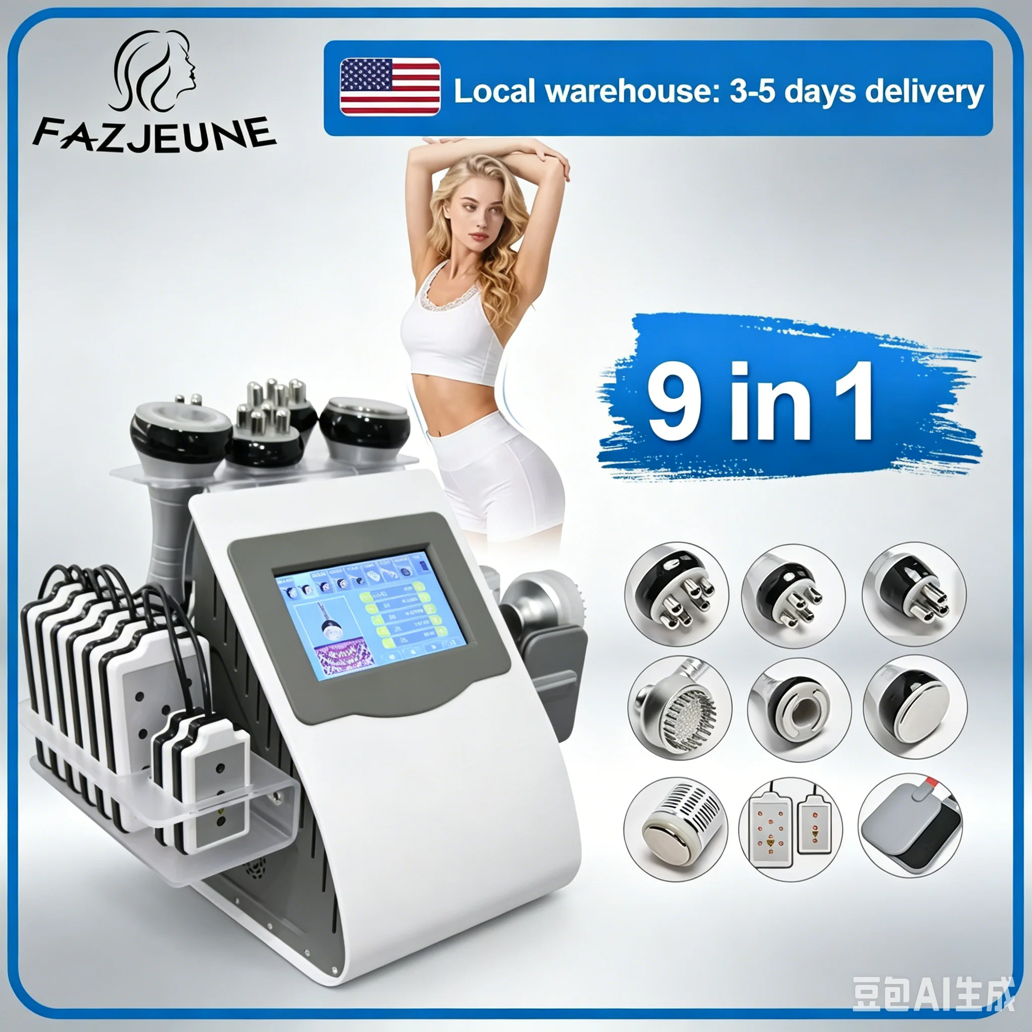 9-in-1 80K Cavitation Weight Loss Machine Lifting And Firming Massage tools(Fast Shipping From US/EU Warehouse)
9-in-1 80K Cavitation Weight Loss Machine Lifting And Firming Massage tools(Fast Shipping From US/EU Warehouse)