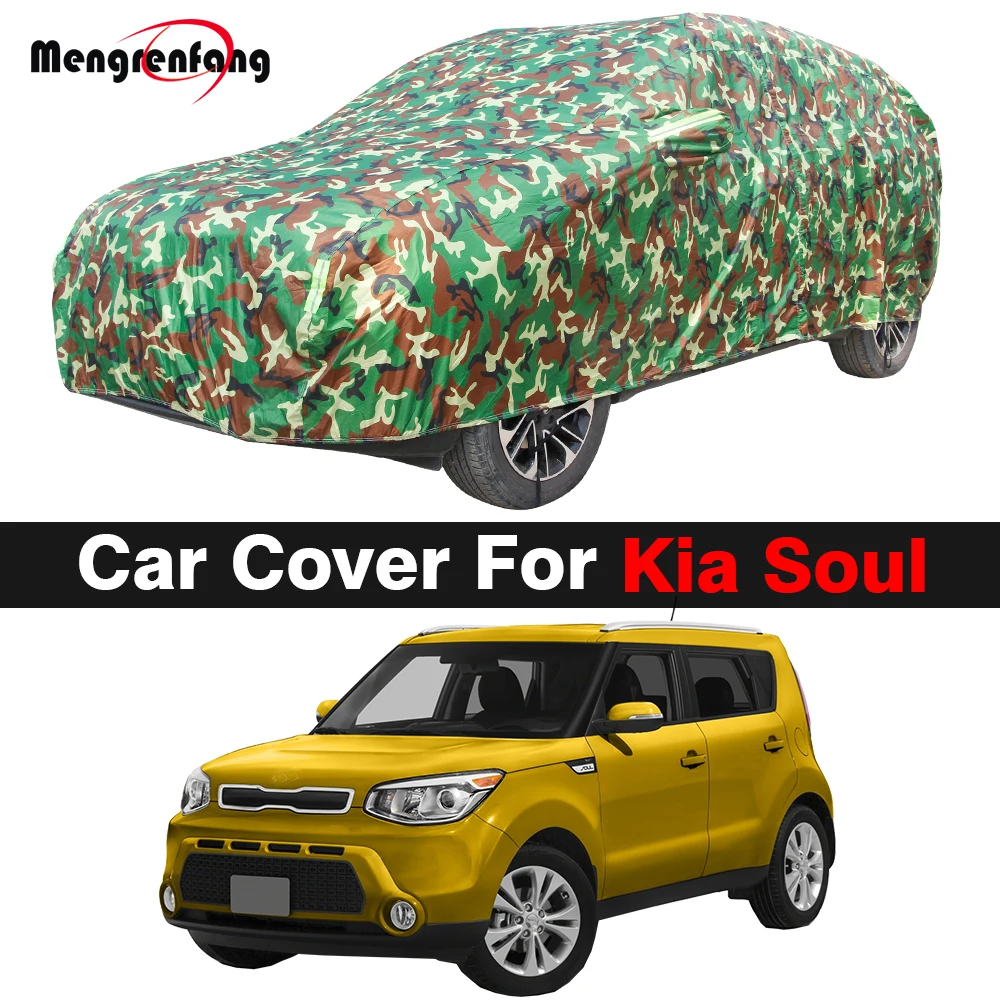 Камуфляжный полный автомобильный чехол для Kia Soul 2009-2023, водонепроницаемый солнцезащитный козырек, защита от снега, дождя, пыли, ветрозащитный чехол
Камуфляжный полный автомобильный чехол для Kia Soul 2009-2023, водонепроницаемый солнцезащитный козырек, защита от снега, дождя, пыли, ветрозащитный чехол
