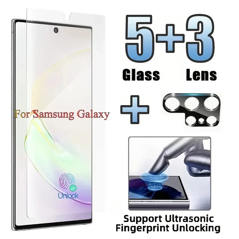 5PCS Ultra HD Screen Protector Tempered Glass for Samsung Galaxy S24 S25 Ultra S24 S23 S22 S21 Plus FE Glass + 3PCS Lens Film
5PCS Ultra HD Screen Protector Tempered Glass for Samsung Galaxy S24 S25 Ultra S24 S23 S22 S21 Plus FE Glass + 3PCS Lens Film
