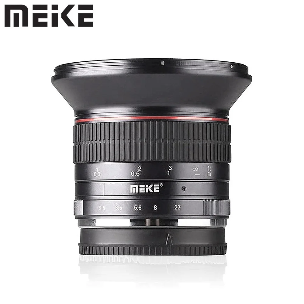 Meike 12 мм f2.8 Φ Ультра широкоугольный ручной объектив для Sony E-Mount A6000 A6300 A6400 A6500 A7 A7II A7RIII A7SII A9 APS-C
Meike 12 мм f2.8 Φ Ультра широкоугольный ручной объектив для Sony E-Mount A6000 A6300 A6400 A6500 A7 A7II A7RIII A7SII A9 APS-C