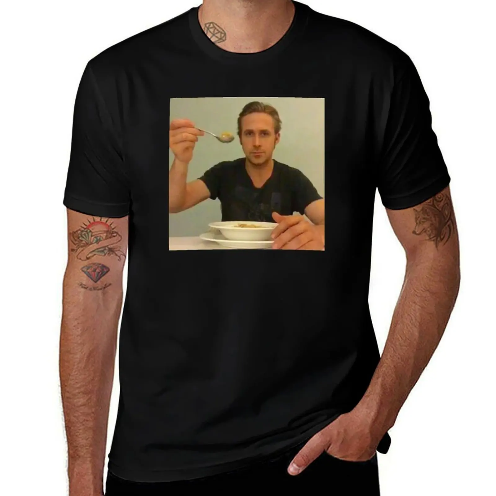 ryan gosling eats his cereal T-Shirt man t shirt cotton t shirts for man graphic vintage T-Shirt
ryan gosling eats his cereal T-Shirt man t shirt cotton t shirts for man graphic vintage T-Shirt