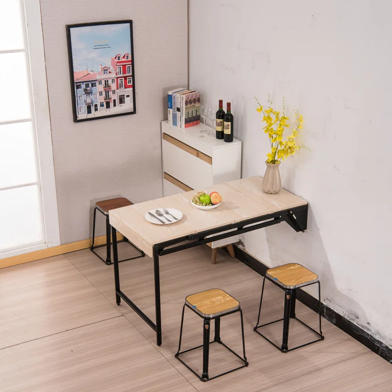 Small apartment wall-mounted shelf household telescopic folding dining table balcony table hanging flower stand folding table
Small apartment wall-mounted shelf household telescopic folding dining table balcony table hanging flower stand folding table