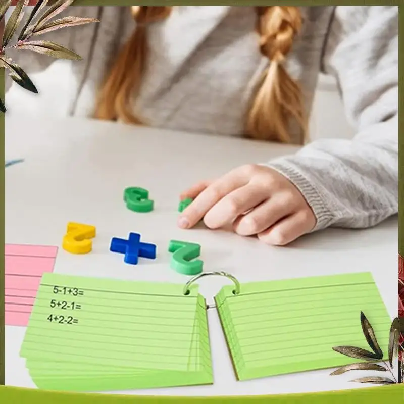 New-600 PCS Index Cards 3X5 Inches Colored Flash Cards With Ring, Punched Lined Flash Cards Ruled Index Cards
New-600 PCS Index Cards 3X5 Inches Colored Flash Cards With Ring, Punched Lined Flash Cards Ruled Index Cards