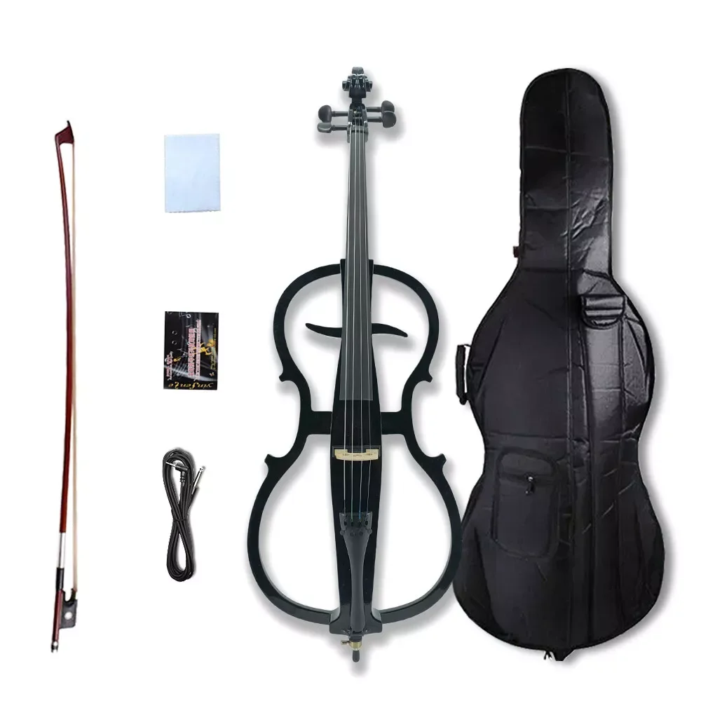 yinfente 4/4 Cello Purple Color Electric cello Metal Cello peg Ebony fittings 5 string or 4 string can choose
yinfente 4/4 Cello Purple Color Electric cello Metal Cello peg Ebony fittings 5 string or 4 string can choose