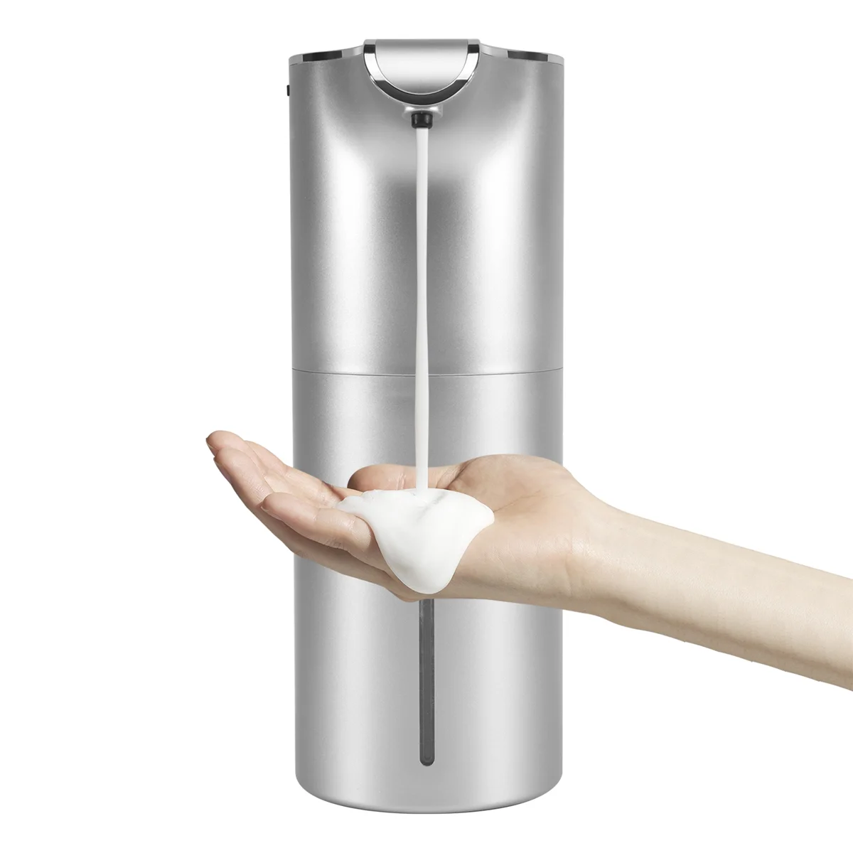 Hot sale Soap Dispenser Automatic - Touchless USB Rechargeable Electric Foam Soap Dispenser Adjustable Waterproof 450 ML Silver
Hot sale Soap Dispenser Automatic - Touchless USB Rechargeable Electric Foam Soap Dispenser Adjustable Waterproof 450 ML Silver
