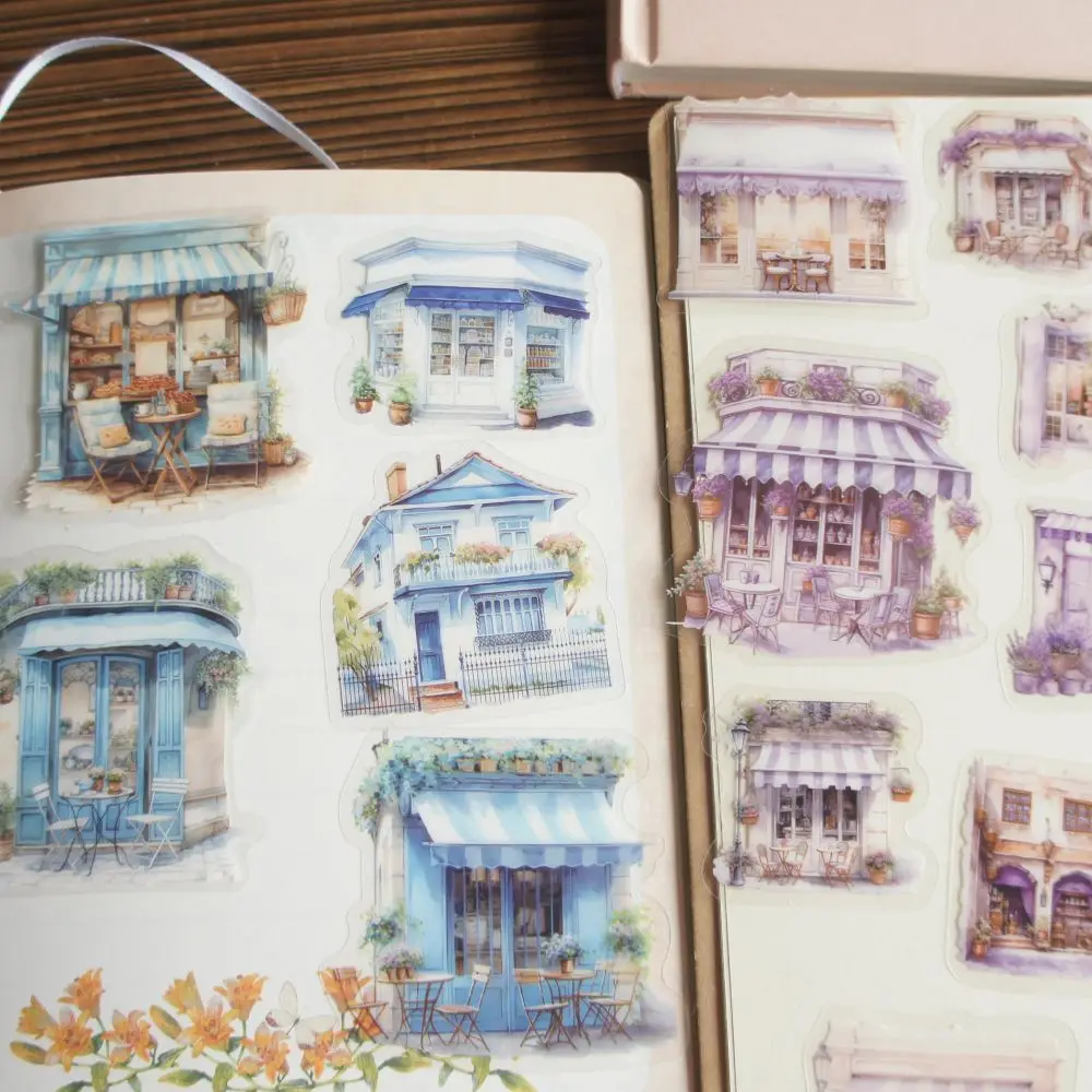 38pcs Watercolor Painting Roadside Seaside Shop Style PVC Sticker Scrapbooking DIY Gift Packing Label Decoration Tag
38pcs Watercolor Painting Roadside Seaside Shop Style PVC Sticker Scrapbooking DIY Gift Packing Label Decoration Tag