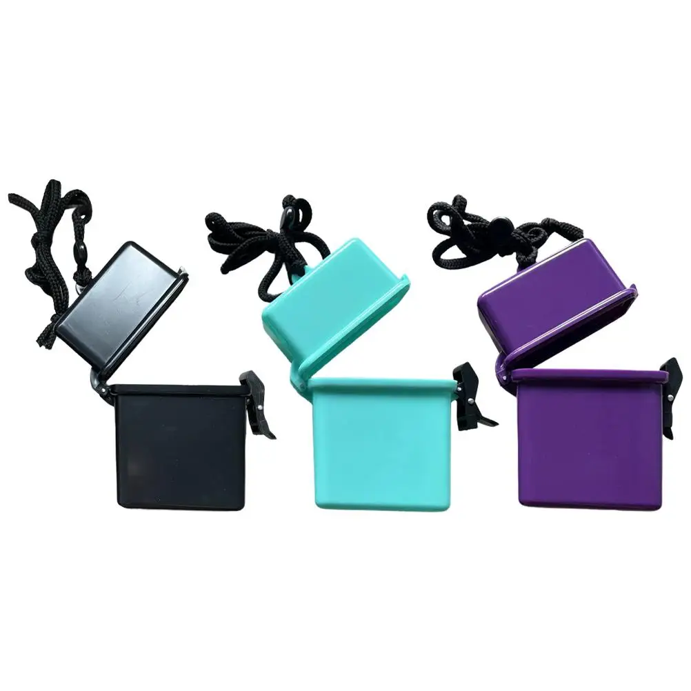 3Pcs Waterproof Key Box Plastic Cigarette Case Small Size Portable Storage Container For Travel Outdoor Use
3Pcs Waterproof Key Box Plastic Cigarette Case Small Size Portable Storage Container For Travel Outdoor Use