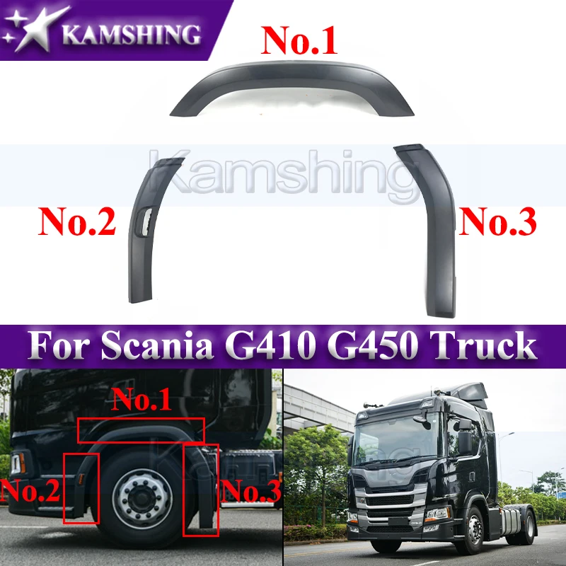 Kamshing 1 piece Front Bumper Wheel Eyebrow For Scania G410 G450 Truck Fender Wheel Eyebrow Trim Anti-collision Strip
Kamshing 1 piece Front Bumper Wheel Eyebrow For Scania G410 G450 Truck Fender Wheel Eyebrow Trim Anti-collision Strip