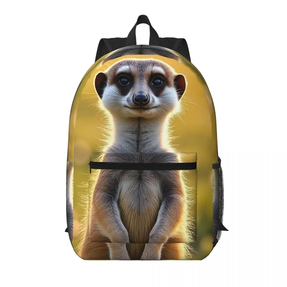 Adorable Meerkat Realistic Student Backpack School Bag Hiking Travel Daypack for Men Women Bookbag Shoulder Bags
Adorable Meerkat Realistic Student Backpack School Bag Hiking Travel Daypack for Men Women Bookbag Shoulder Bags