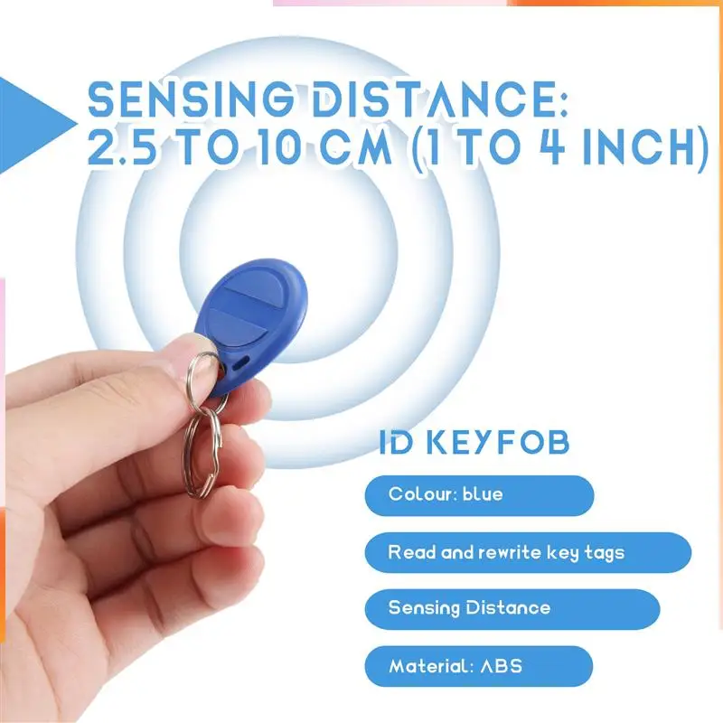 A92Z 50 PCS Writable 125Khz RFID Key Fob Proximity ID Card Token Tag Rewritable T5577 Universal
A92Z 50 PCS Writable 125Khz RFID Key Fob Proximity ID Card Token Tag Rewritable T5577 Universal