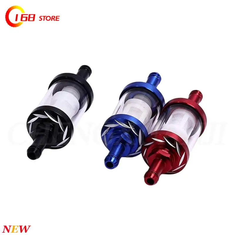 CNC Aluminum Alloy Glass Motorcycle Gas Fuel Oil Filter Moto Accessories for ATV Dirt Pit Bike Motocross
CNC Aluminum Alloy Glass Motorcycle Gas Fuel Oil Filter Moto Accessories for ATV Dirt Pit Bike Motocross