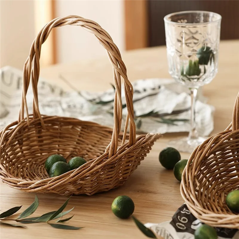 A42I-Picnic Basket Easter Candy Basket Wedding Flower Girl Baskets Fast Food Basket Woven Pantry Organizer Durable
A42I-Picnic Basket Easter Candy Basket Wedding Flower Girl Baskets Fast Food Basket Woven Pantry Organizer Durable