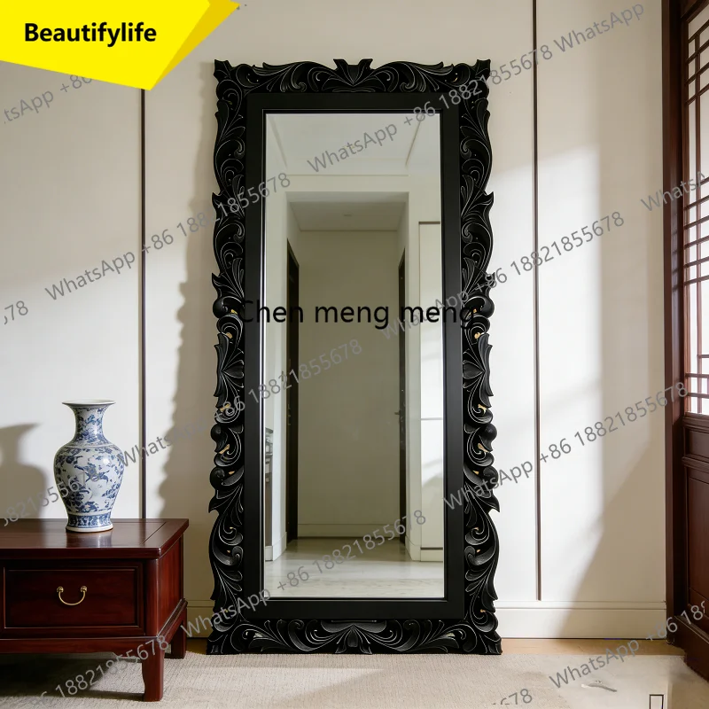 a17 French carved floor-to-ceiling full-body mirror American living room bedroom fitting mirror European cloakroom
a17 French carved floor-to-ceiling full-body mirror American living room bedroom fitting mirror European cloakroom