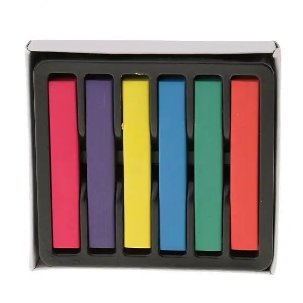 Hair Pastel Chalk Unisex Temporary Hair Dye Kit Calcium Carbonate Long Hair Color Set for All Hair Types
Hair Pastel Chalk Unisex Temporary Hair Dye Kit Calcium Carbonate Long Hair Color Set for All Hair Types