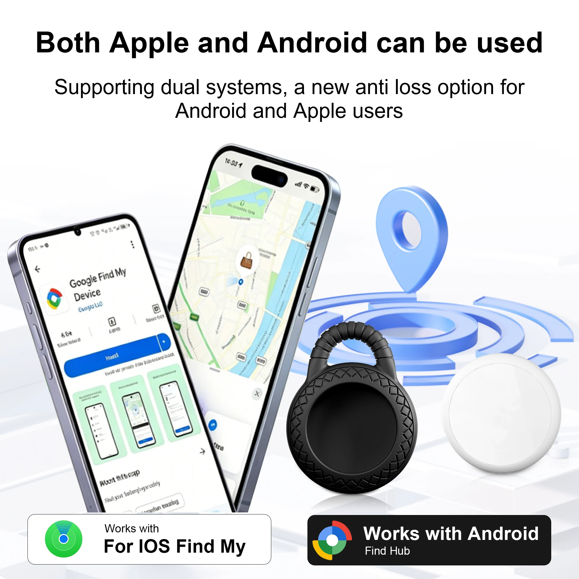 The Find Hub app works in conjunction with a new type of dual-system tracker—compatible with both iOS and Android—to track tags.
The Find Hub app works in conjunction with a new type of dual-system tracker—compatible with both iOS and Android—to track tags.