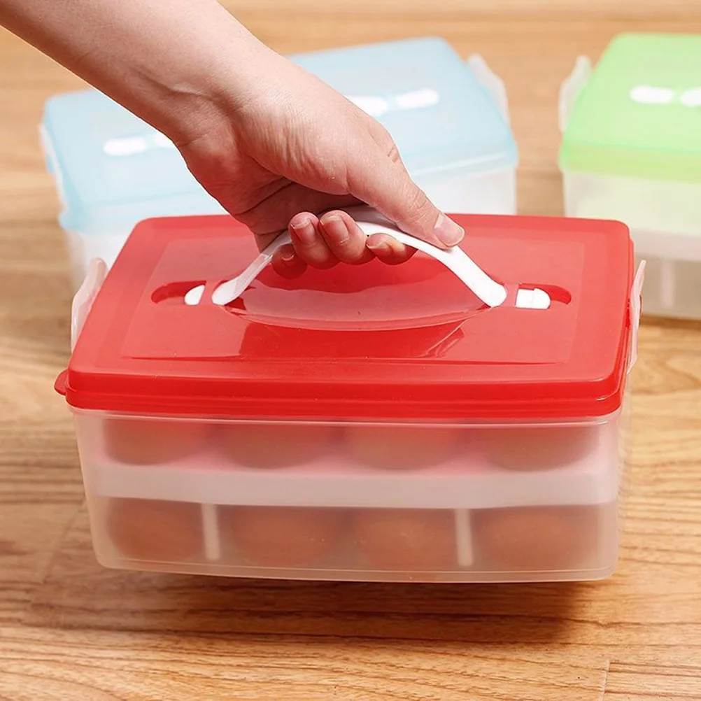 1Pcs Egg Storage Box Plastic Two Layers 24 Grids Stackable Transparent Lid Portable Refrigerator Organizer Crisper Space Saving 
1Pcs Egg Storage Box Plastic Two Layers 24 Grids Stackable Transparent Lid Portable Refrigerator Organizer Crisper Space Saving