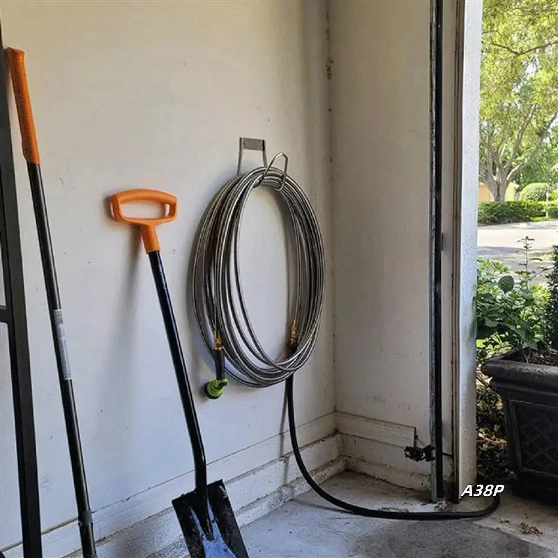 Garden Hose Hanger Heavy Duty Garden Hose Hanger Wall Mount For Water Hose Extension Cords, Air Compressor Hose
Garden Hose Hanger Heavy Duty Garden Hose Hanger Wall Mount For Water Hose Extension Cords, Air Compressor Hose