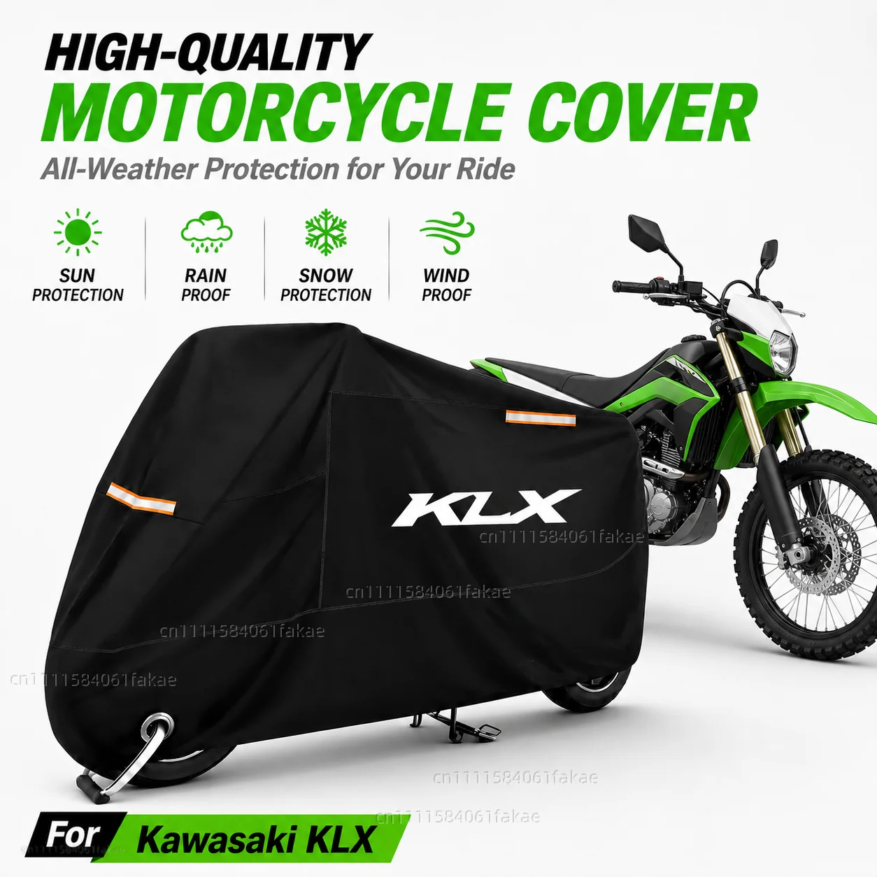 Motorcycle Cover Waterproof Outdoor All Season Dustproof UV Protective Moto Scooter Rain Cover For Kawasaki KLX230 KLX 230 KLX
Motorcycle Cover Waterproof Outdoor All Season Dustproof UV Protective Moto Scooter Rain Cover For Kawasaki KLX230 KLX 230 KLX