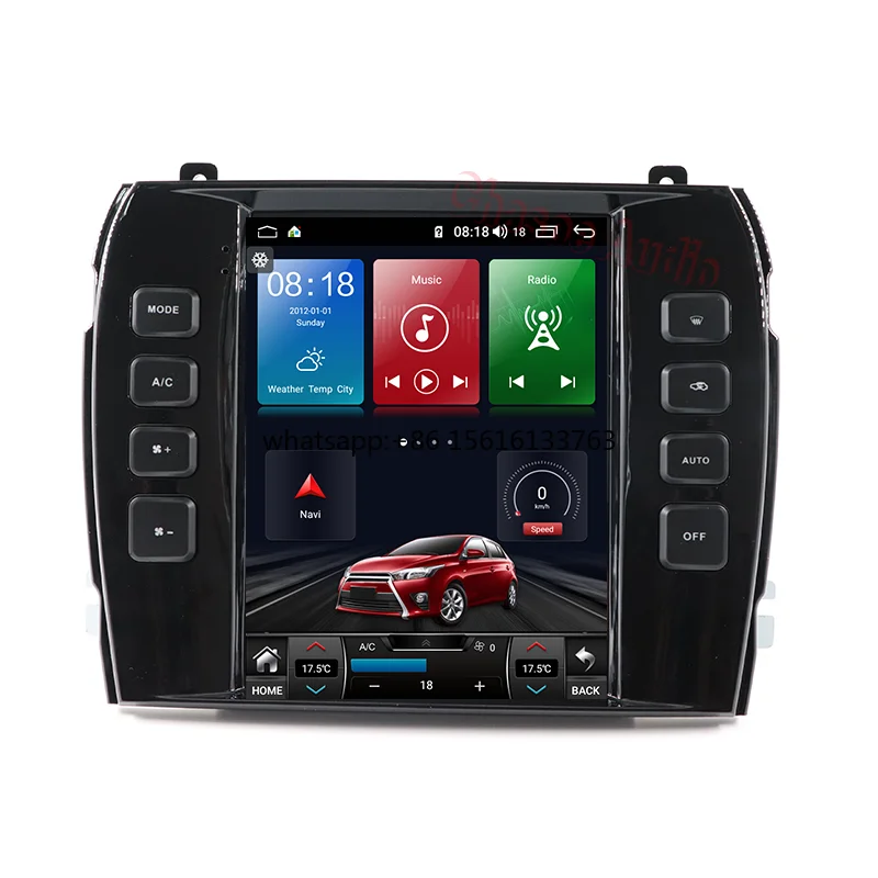 Android 12 Car Video Radio for Jaguar XJ 2004 - 2008 X-TYPE Style Car Dvd Player Stereos GPS Navigation 10.4" With WIFI DS
Android 12 Car Video Radio for Jaguar XJ 2004 - 2008 X-TYPE Style Car Dvd Player Stereos GPS Navigation 10.4" With WIFI DS