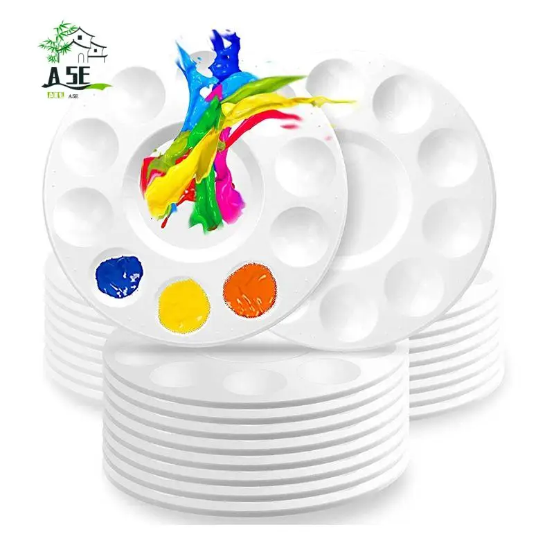 A05E-Plastic Paint Pallet For Kids, Paint Tray Palettes With 10 Wells, Acrylic Artist Paint Tray Palette For Kids
A05E-Plastic Paint Pallet For Kids, Paint Tray Palettes With 10 Wells, Acrylic Artist Paint Tray Palette For Kids