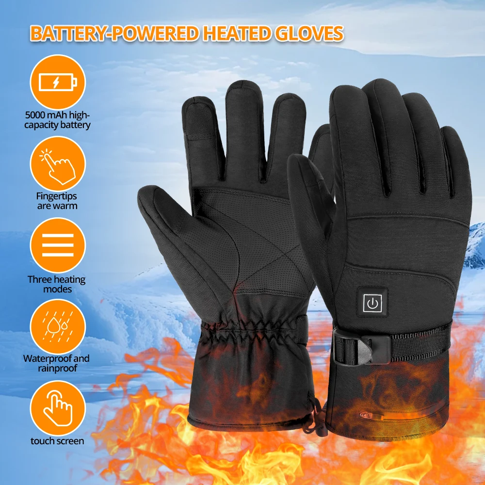 Мотоциклетные перчатки с подогревом, зимние теплые лыжные перчатки с сенсорным экраном, водонепроницаемые перезаряжаемые термоперчатки с подогревом для снегохода
Мотоциклетные перчатки с подогревом, зимние теплые лыжные перчатки с сенсорным экраном, водонепроницаемые перезаряжаемые термоперчатки с подогревом для снегохода